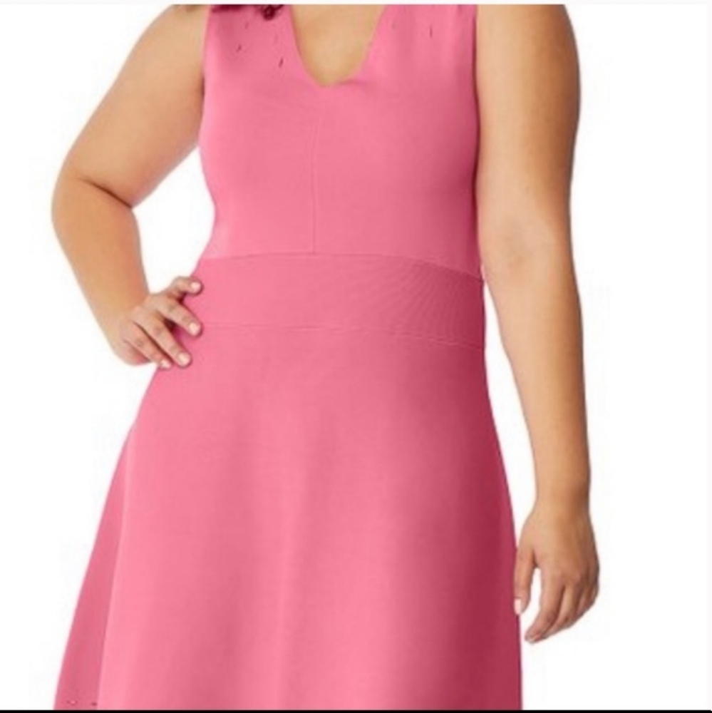 Rebel Wilson pointelle fit and flare